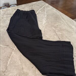 Shade & Shore Black Swim Coverup Pants